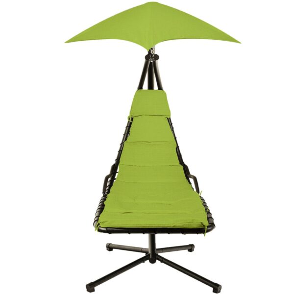 Leagan balansoar pentru gradina sau balcon, Bora Bora, 190x100x220 cm, verde - Image 2