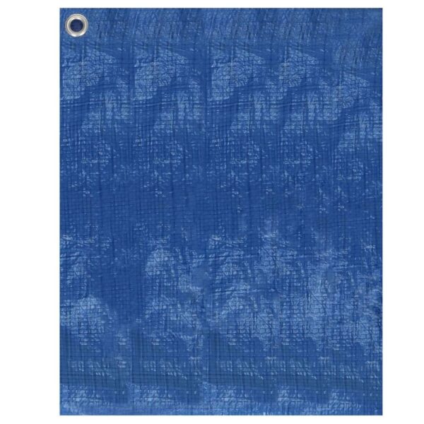Laminált vízálló polietilén ponyva, 60g/m2, 4x7m, kék - Image 9