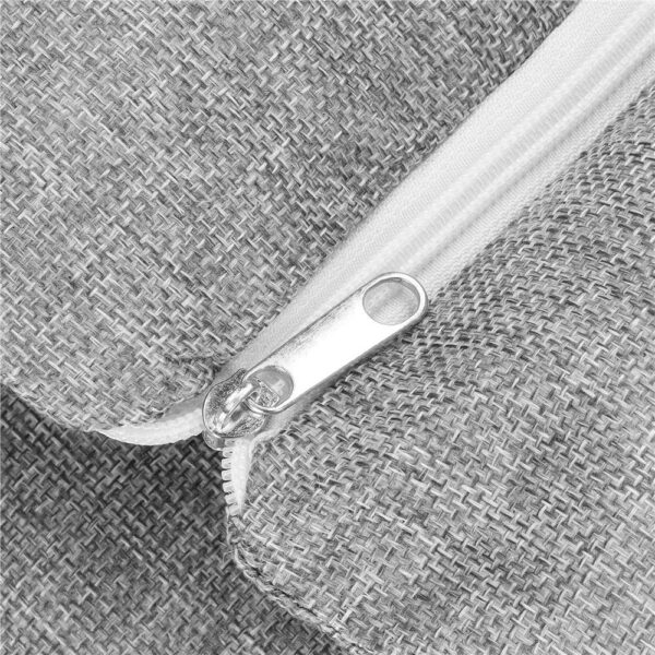 Perna pentru leagane suspendate, cu fermoar, gri, 130x75cm - Image 10
