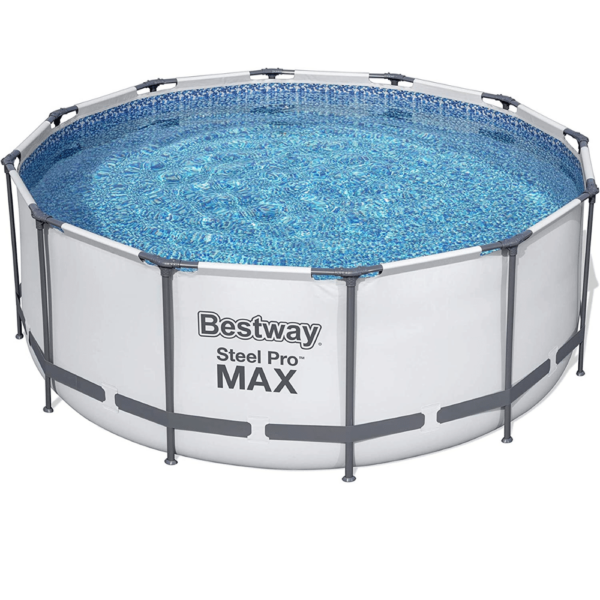 Piscina cadru metalic Bestway, 366x122cm, 10.250 litri, cu pompa de filtrare, scara si prelata - Image 3