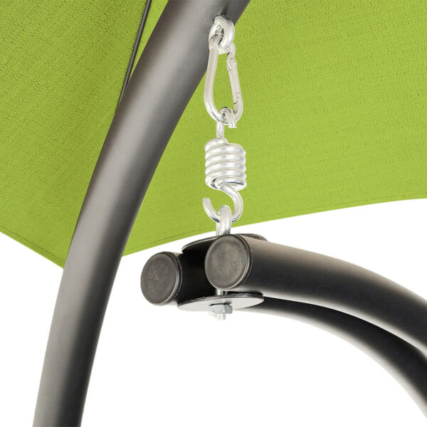 Leagan balansoar pentru gradina sau balcon, Bora Bora, 190x100x220 cm, verde - Image 6