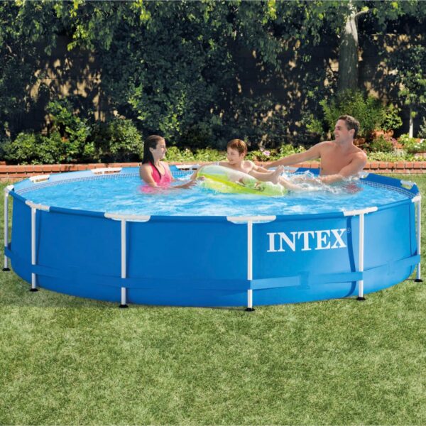 Piscina cadru metalic Intex, 366x76 cm, 6500 litri, rotunda - Image 7
