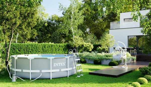 Piscina cadru metalic Intex Prism Frame, 366x99cm, 9.000 litri, cu pompa de filtrare si scara - Image 3