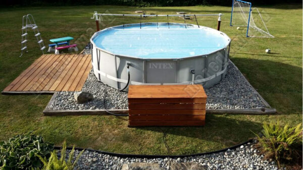 Piscina cadru metalic Intex Prism Frame, 366x99cm, 9.000 litri, cu pompa de filtrare si scara - Image 5