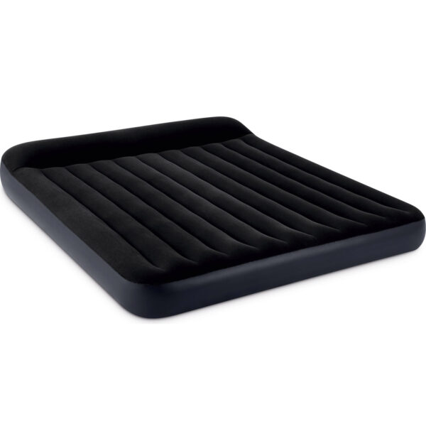 Saltea gonflabila Intex King Dura Beam, 203x183x25 cm, neagra