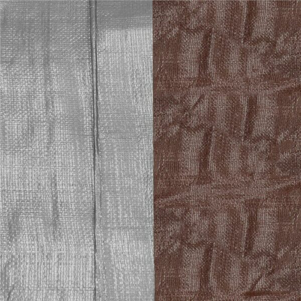 Prelata din polietilena impermeabila laminata, 270g/m2, 2x4m, gri - Image 12