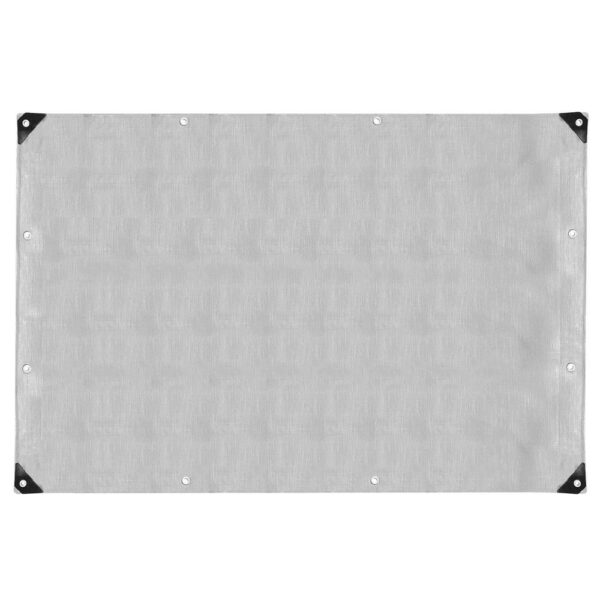 Prelata din polietilena impermeabila laminata, 270g/m2, 2x4m, gri