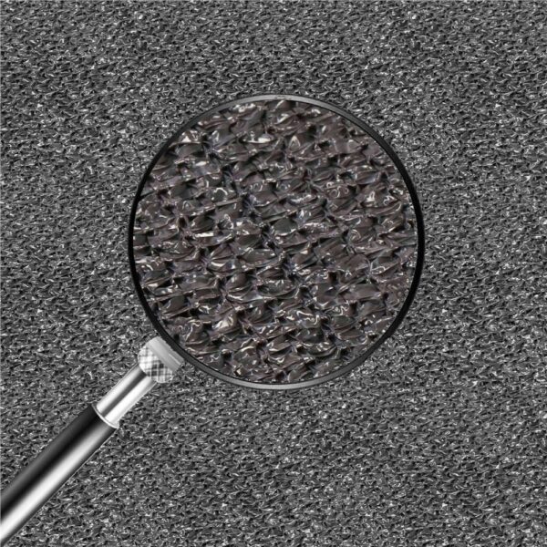 Copertina prelata de soare Sersimo SN163, dreptunghiulara, impermeabila cu protectie UV, 5x3m, gri inchis - Image 3