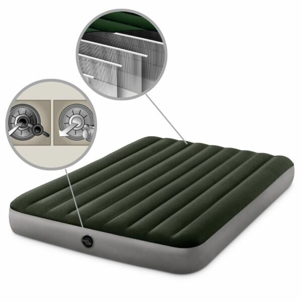 Intex Prestige Airbed Queen Dura-Beam matracpumpa mellékelve, 152x203x25cm - Image 5