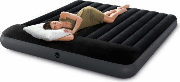 Saltea gonflabila Intex King Dura Beam, 203x183x25 cm, neagra - Image 4