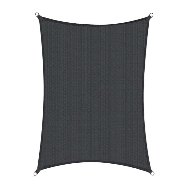 Copertina prelata de soare Sersimo SN165, dreptunghiulara, impermeabila cu protectie UV, 5x4m, gri inchis - Image 7
