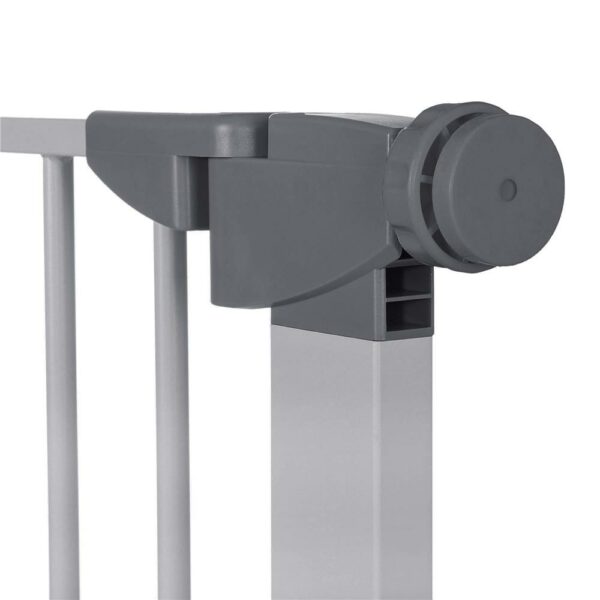Poarta de siguranta Safety Gate pentru scari, ajustabila 114-119 cm, din otel, gri - Image 6