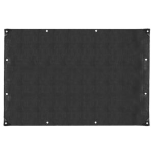 Prelata din polietilena impermeabila laminata, 210g/m2, 3x4m, negru