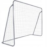 Acél focikapu, 170x240cm, 32mm profil, rögzítőkkel