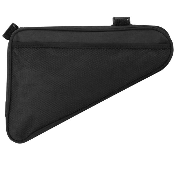 Geanta bicicleta impermeabila, cu buzunar pentru telefon, 30x21x5cm, negru - Image 11