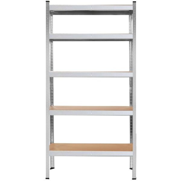 Moduláris fém keretes polc tároláshoz, 5 polc, 205x120x45cm, maximum terhelhetőség 1000kg - Image 12