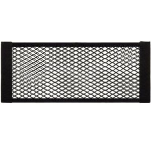 Organizator pentru portbagaj cu plasa, instalare cu arici, 24x50-70cm, negru