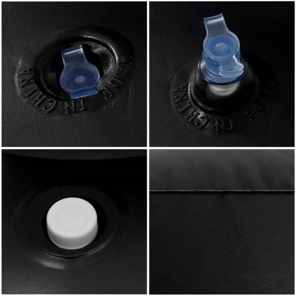 Sac de box gonflabil pentru copii, Inaltime 160 cm, PVC, Negru - Image 16