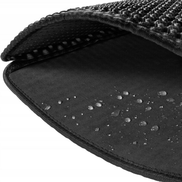 Covor pentru litiera pisicii, colectarea granulelor de nisip, negru, 45x35cm - Image 5