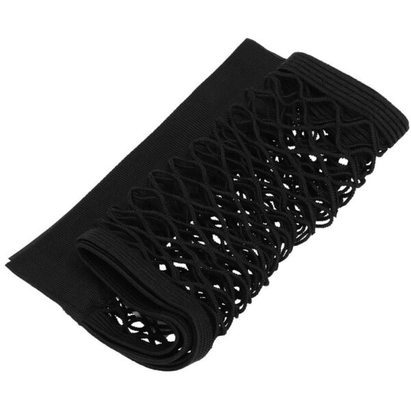 Organizator pentru portbagaj cu plasa, instalare cu arici, 24x50-70cm, negru - Image 4