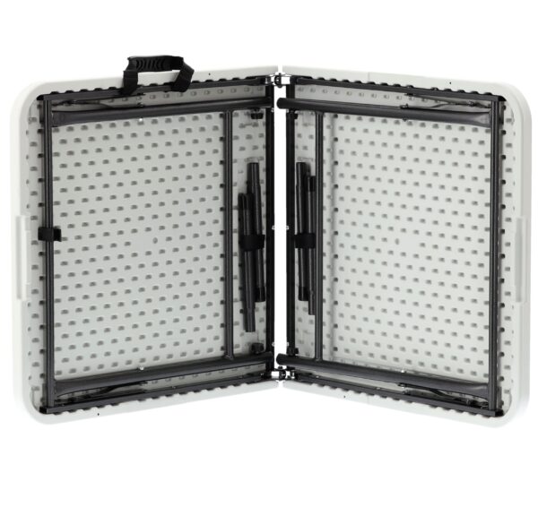 RESIGILAT: Masa dreptunghiulara pliabila multifunctionala, 120x75x60cm, alba - Image 6