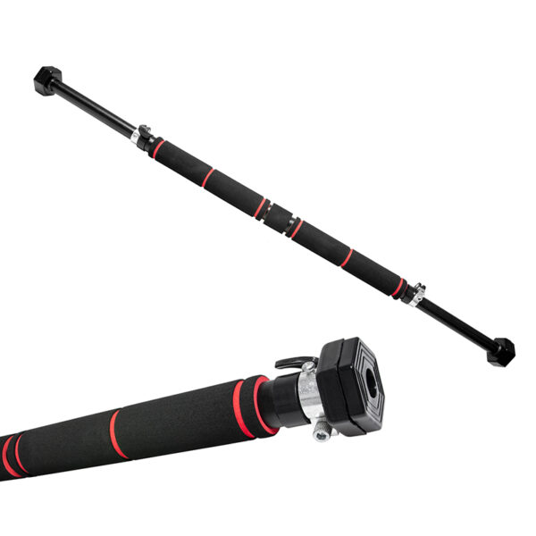 Ajtókeretbe illeszthető húzódzkodó rúd, acélból, hossza 64-100 cm - Image 4