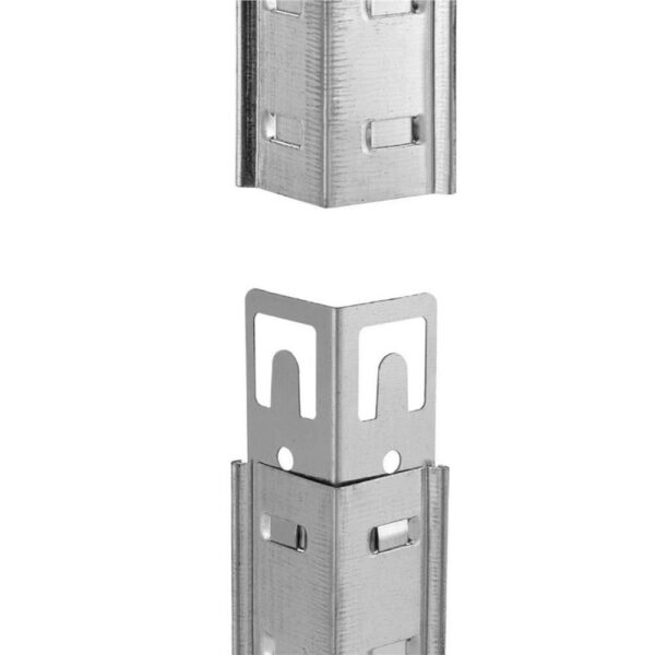 Raft cadru metalic modular pentru depozitare, 5 polite, 180x100x60cm, sarcina 1000kg - Image 5
