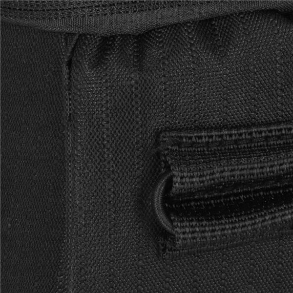 Vízálló kerékpáros táska, telefon zsebbel, 19x10x10cm, fekete - Image 5
