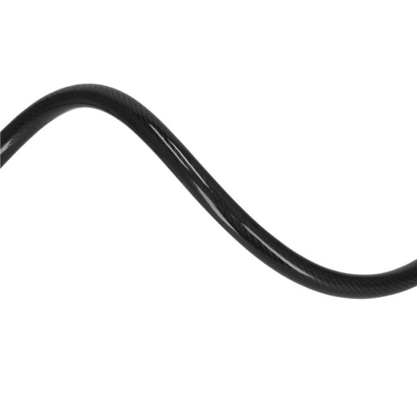 Lant antifurt bicicleta si trotineta, inchidere cheie, lungime 180 cm, Otel, Negru - Image 7