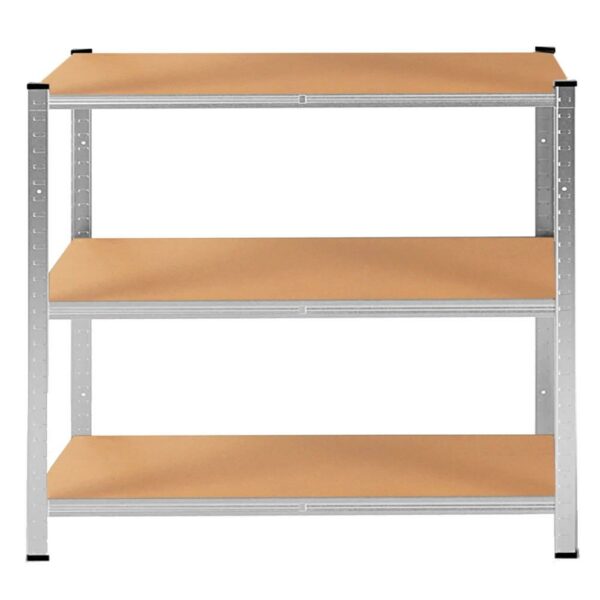 Raft cadru metalic modular pentru depozitare, 6 polite, 225x110x50cm, sarcina 900kg - Image 6