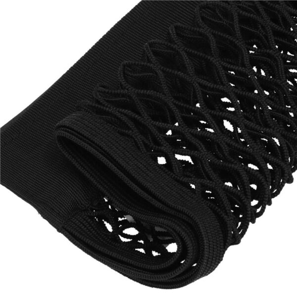 Organizator pentru portbagaj cu plasa, instalare cu arici, 24x50-70cm, negru - Image 7