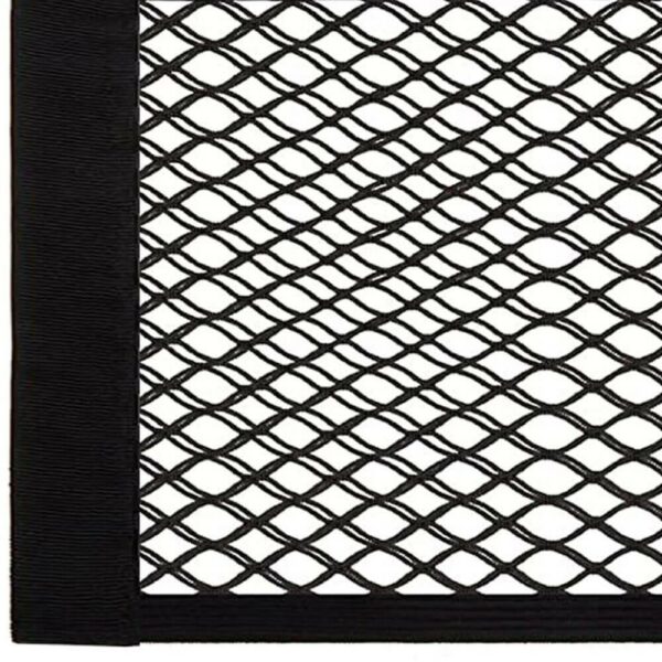 Organizator pentru portbagaj cu plasa, instalare cu arici, 24x50-70cm, negru - Image 8