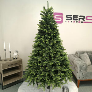 Műfenyő Christmas Deluxe by Sersimo, Carpati zöld csúcsú, 2D+3D, 210 cm