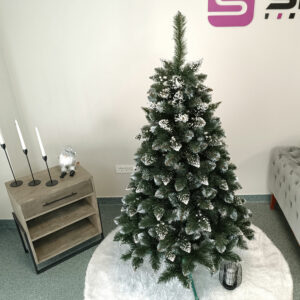 Műfenyő Christmas Deluxe by Sersimo, Crystal havas áfonyás, 2D, 180 cm