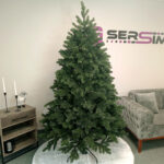Műfenyő Christmas Deluxe by Sersimo, Kovalivska zöld, 3D, 210 cm