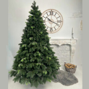 Mesterséges karácsonyfa Christmas Deluxe by Sersimo, Cedru modell, 2D+3D kivitel, 180 cm