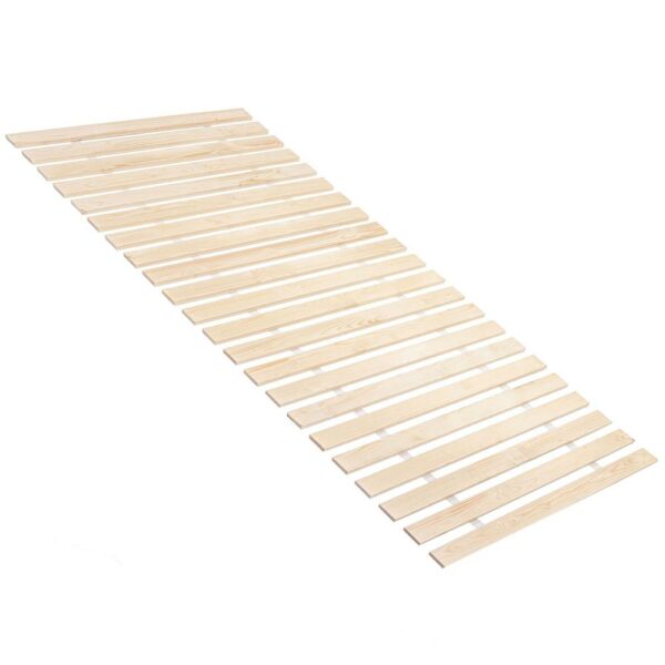 Somiera de pat cu sipci din lemn de pin si molid Premium, 23 benzi, 80x200cm