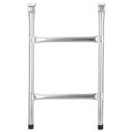 Scara universala din otel pentru trambuline, 2 trepte, 62cm