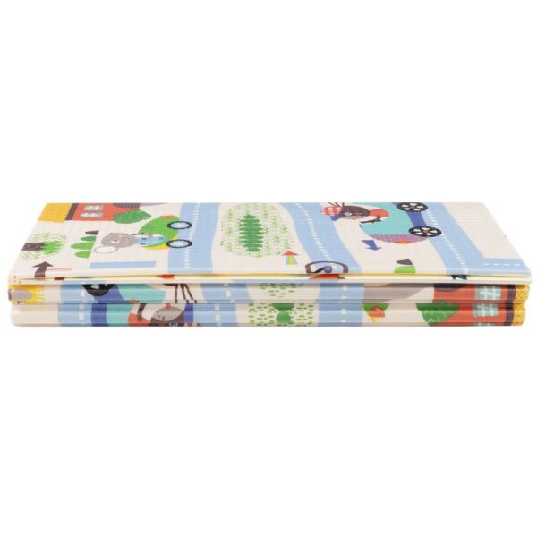 Covor pentru copii, din spuma moale XPE, non-alergic, 179×197 cm, multicolor - Image 11