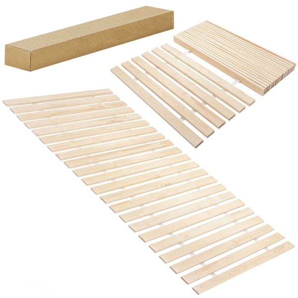 Somiera de pat cu sipci din lemn de pin si molid Premium, 23 benzi, 80x200cm - Image 12