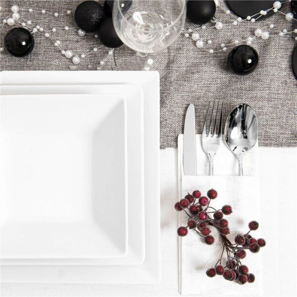 Set globuri de Craciun, 25 bucati, 3 modele, 2,5cm si 4cm, negru - Image 11