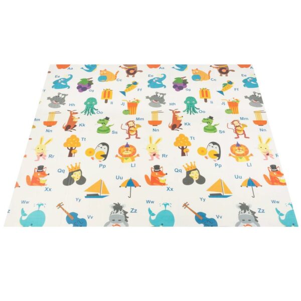 Covor pentru copii, din spuma moale XPE, non-alergic, 179×197 cm, multicolor - Image 12