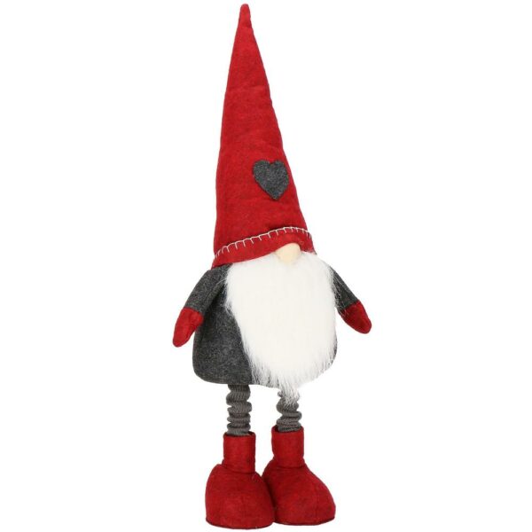 Figurina Craciun, Spiridus, picioare telescopice, inaltime extensibila 51-70cm - Image 12