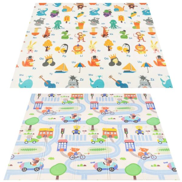 Covor pentru copii, din spuma moale XPE, non-alergic, 179×197 cm, multicolor
