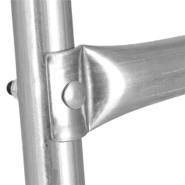 Scara universala din otel pentru trambuline, 2 trepte, 62cm - Image 12