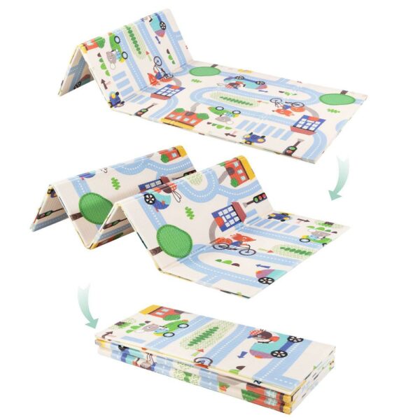 Covor pentru copii, din spuma moale XPE, non-alergic, 179×197 cm, multicolor - Image 14