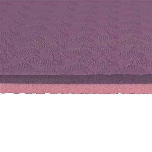 Saltea pentru antrenament, yoga, fitness, aerobic, pilates, exercitii la sol, 183x61cm, violet - Image 14