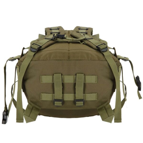 Katonai hátizsák túrázáshoz, vízálló, rekeszes, 35L, zöld - Image 15