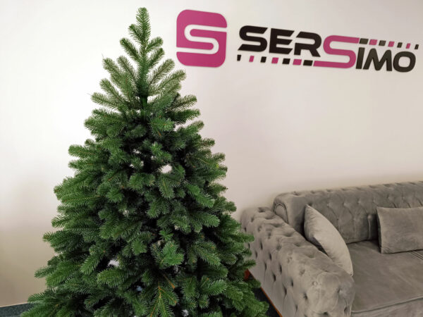Mesterséges karácsonyfa Christmas Deluxe by Sersimo, Kovalivska zöld, 3D, 180 cm - Image 13