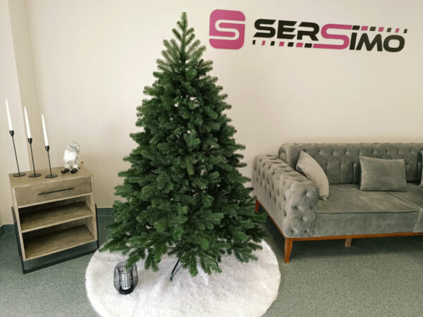 Mesterséges karácsonyfa Christmas Deluxe by Sersimo, Kovalivska zöld, 3D, 180 cm - Image 7